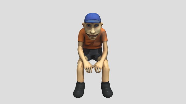 Jerry (AKA. Evil Jeffy) 3D Model