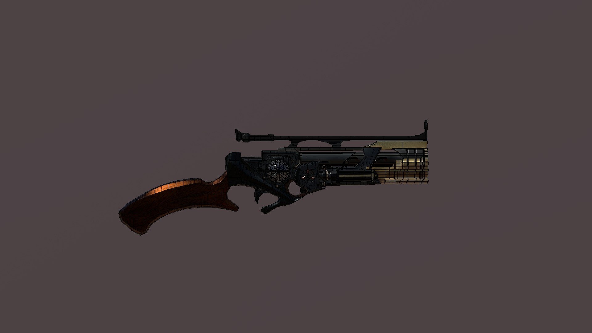 lowpoly Dishonored weapon from Emily - 3D model by Celina.Scholz ...