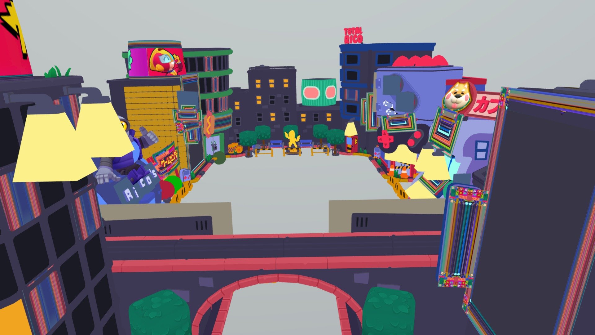 Arcade Envirnoment - Download Free 3D model by pyeerz [a2dc787] - Sketchfab
