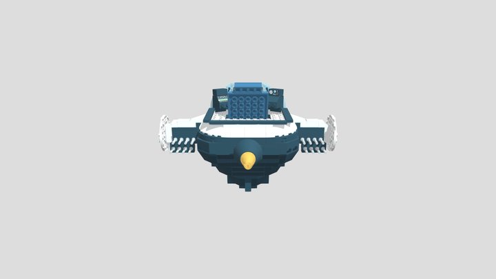 Egg Mobile (Paramount) 3D Model