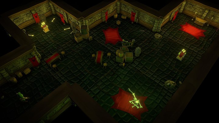 Interactive Mini-Game! (Dying Torch Assets) – Free 3D Model STL