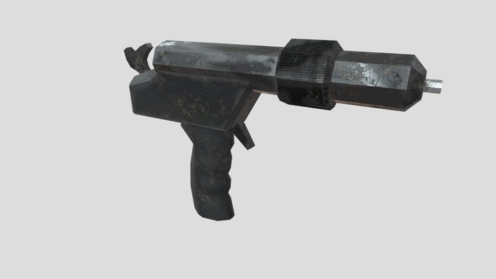 Cattle gun 3D Model