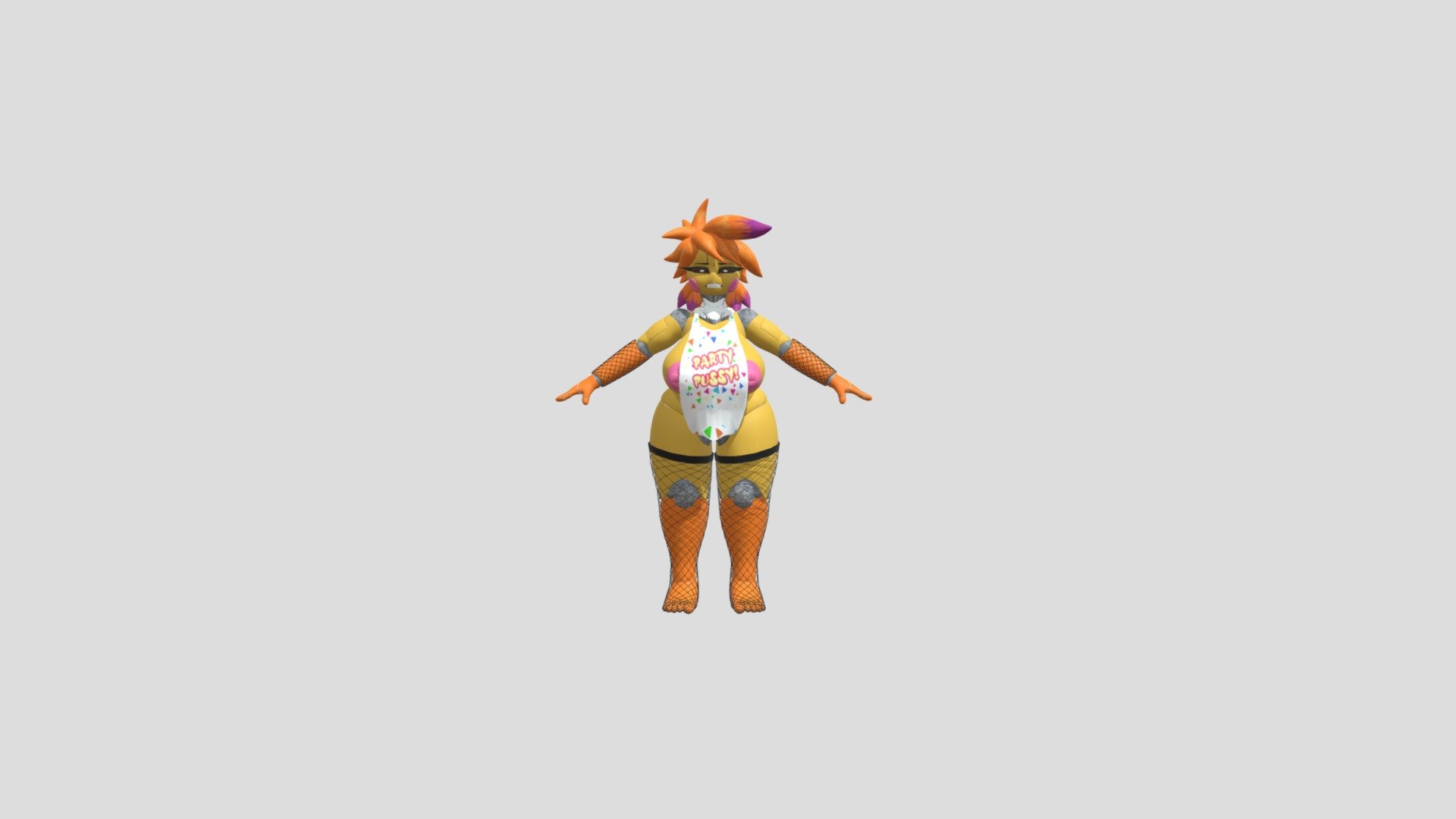 Showbiz Toy Chica - Download Free 3D model by dwall8611 [a2de140 ...