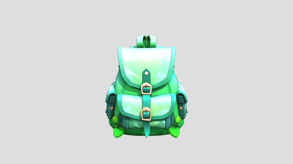 green backpack