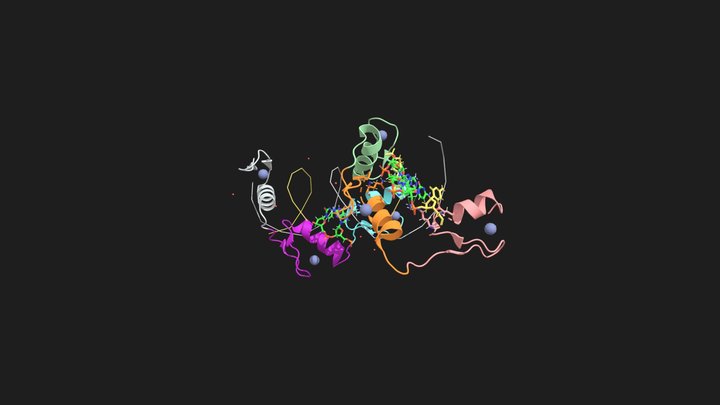 CTCF & DNA: How Structure Influences Binding 3D Model
