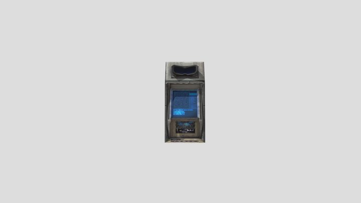 Black Mesa Scanner (REPOST) 3D Model