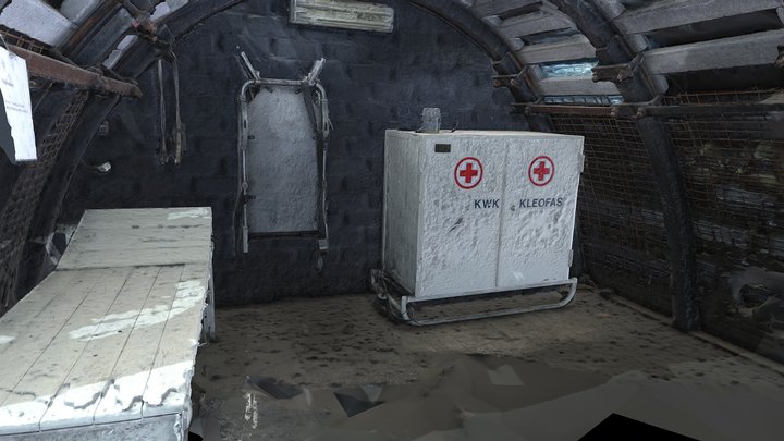 Punkt sanitarny 3D Model