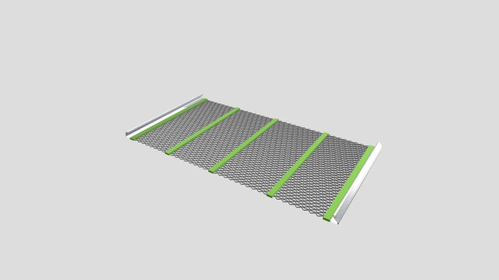 FLEX-MAT tensioned - T series 3D Model