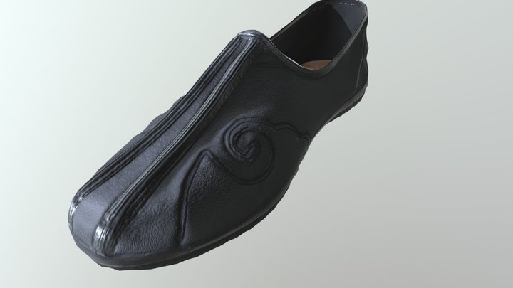 Chinese style shoe 平步青雲鞋 3D Model
