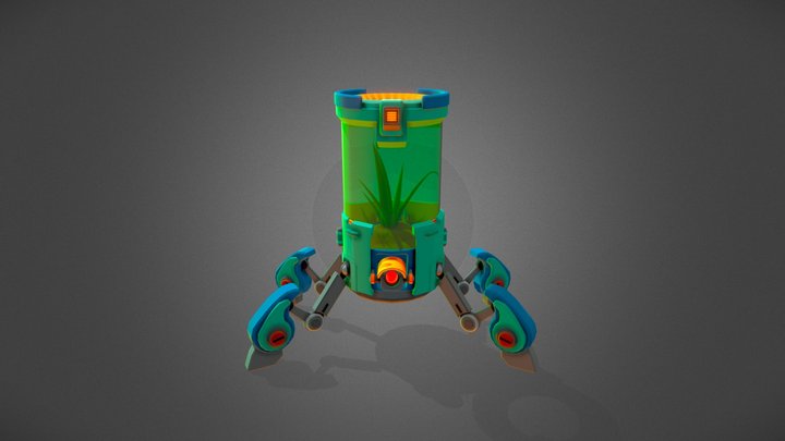 Draft [XYZ HW] - Capsule-bot 3D Model