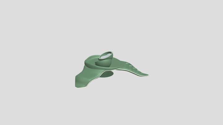 Авелия маленький 3D Model