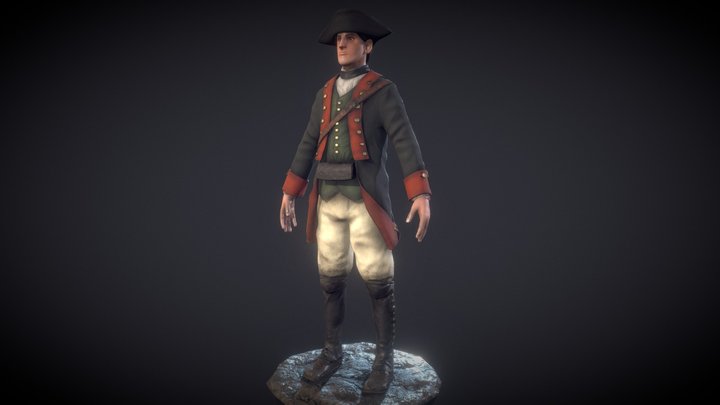 Hessian Jäger 3D Model