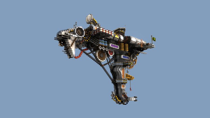 [Minecraft] Cyber Pit-02 3D Model