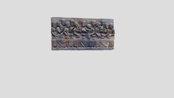 Bassorilievo Ultima Cena – Modello 3D gratuito STL