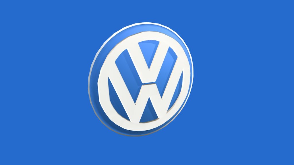 Volkswagen Logo - 3D model by Luke Pickering (@TheRealLuke007) [a2e1426]