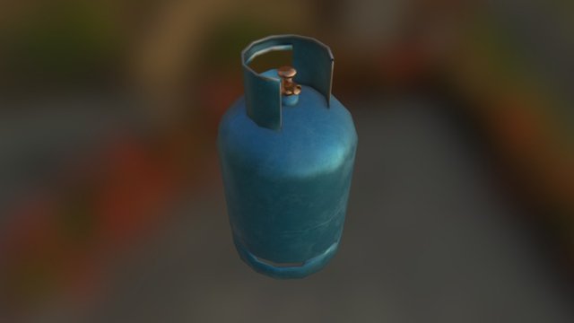 Gas bomb 3D Model