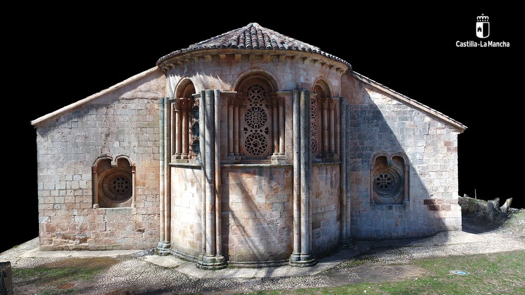 Medieval hermitage of Santa Coloma in Albendiego