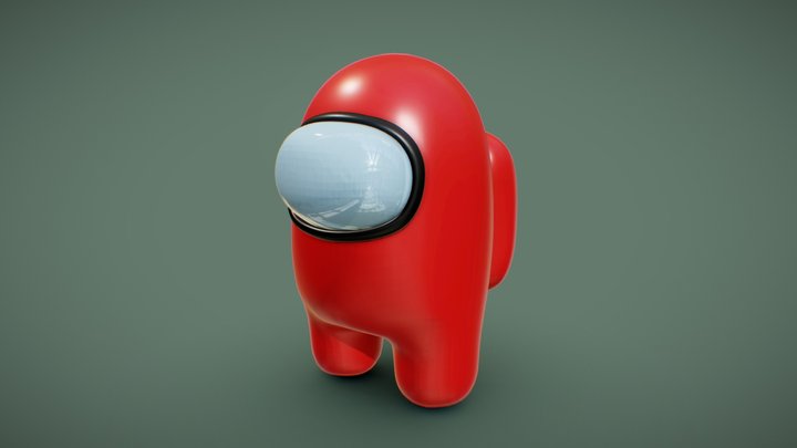 Among Us 3D Model 3D Model