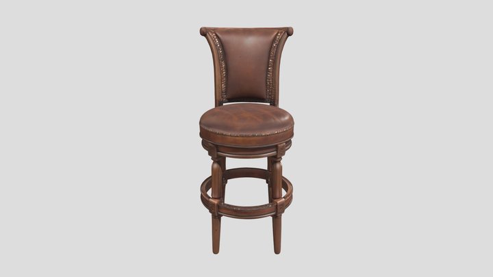 pullman bar stool 3D Model