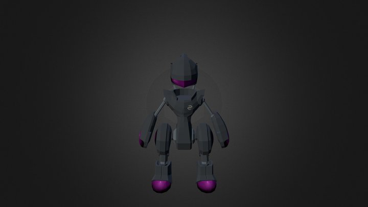 Mecha Mewtwo 3D Model