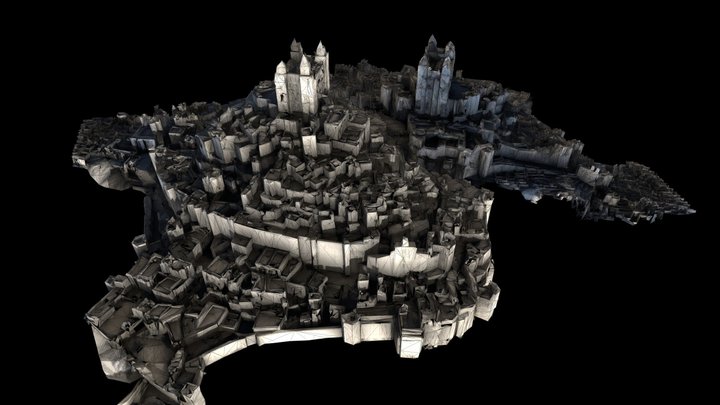 Castle Forte - Low-Poly Medieval Fortress