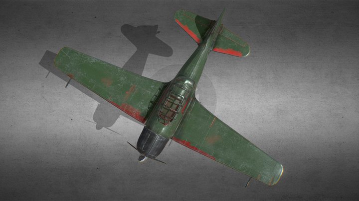 UPA fantasy fighter 3D Model