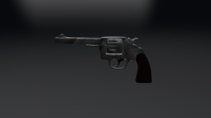revolver 3D Model