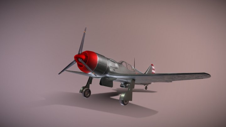 Lavochkin LA09 3D Model