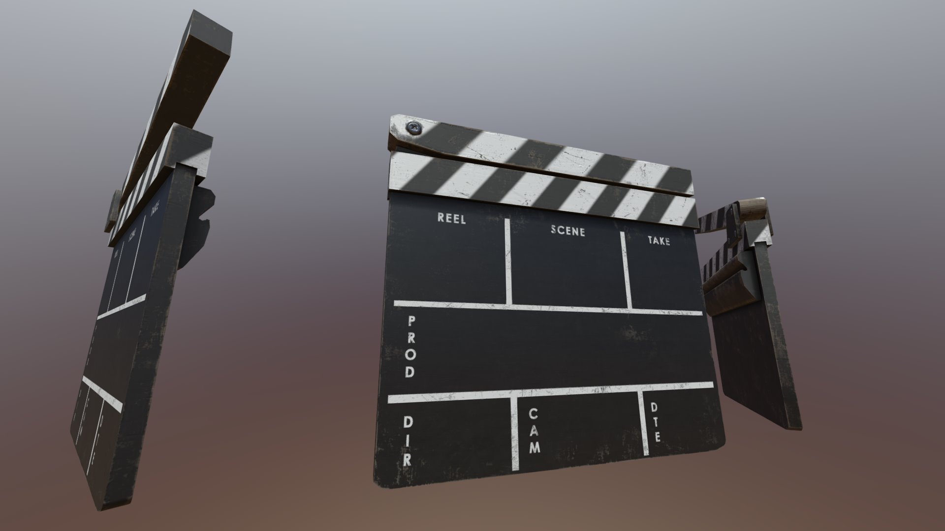 Traditional Film / Movie Clapboard or Slate