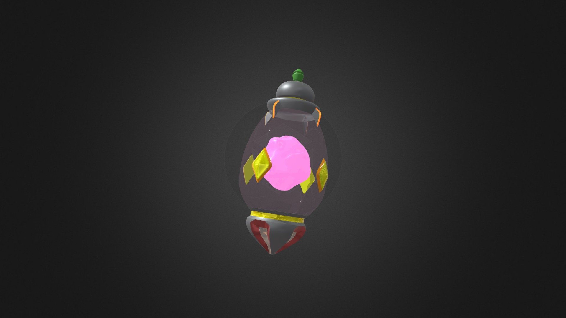 Pendant low-poly