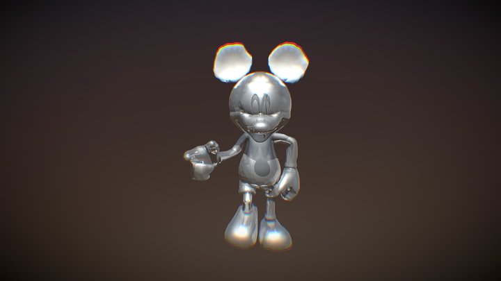 Bizz-Mouse 3D Model