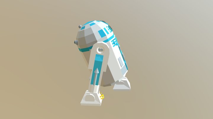 Artoo Detoo 3D Model