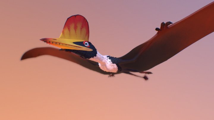 Darwinopterus 3D Model