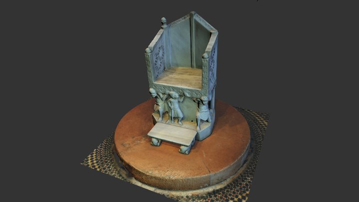 Cattedra dell'Abate Elia 3D Model