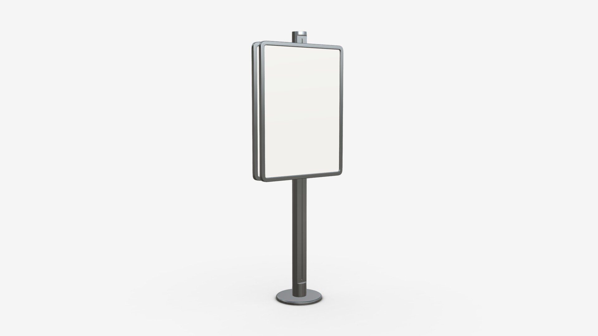 Advertising display stand mockup 01 - Buy Royalty Free 3D model by ...