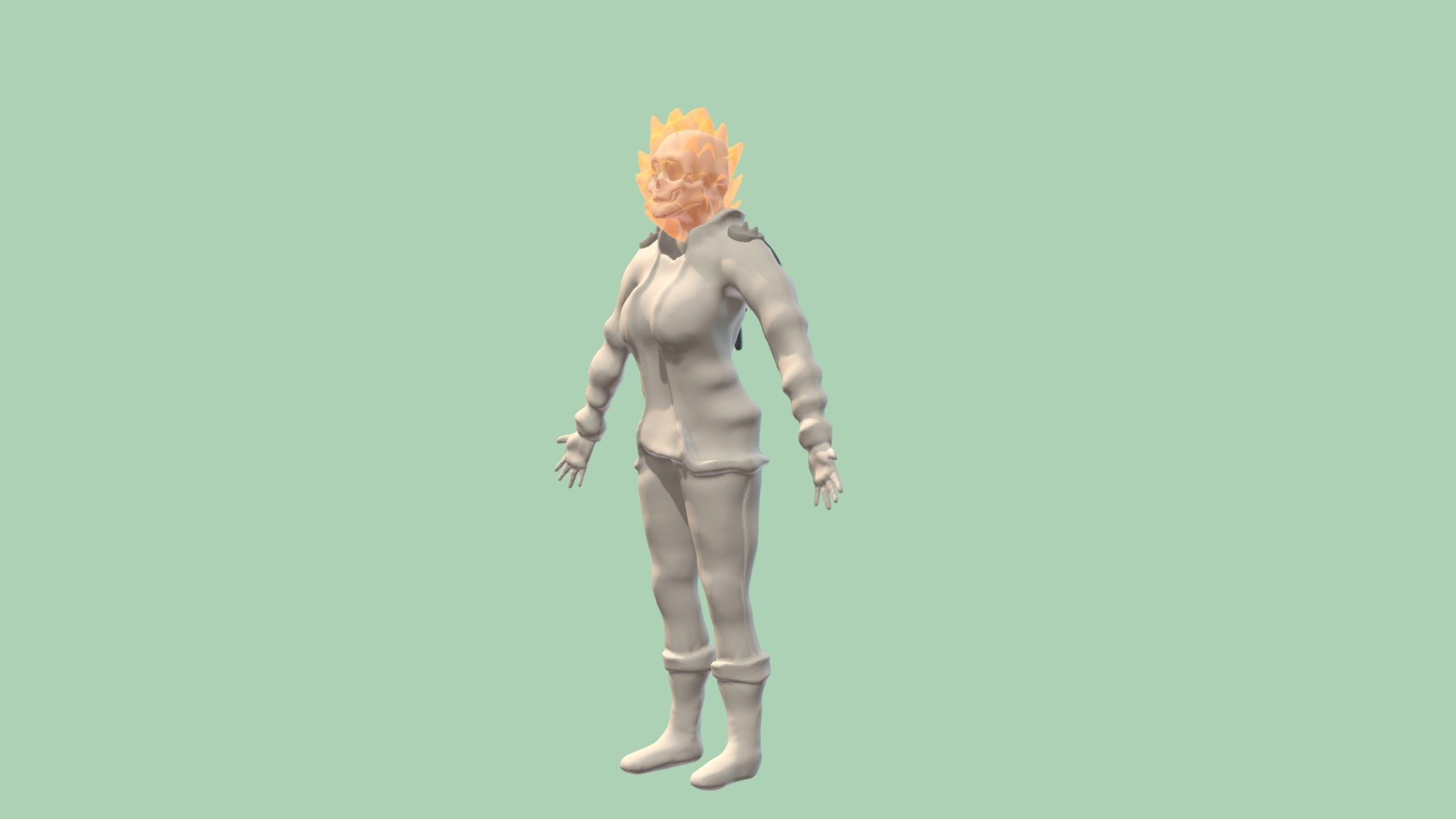 Motoqueira Fantasma Model