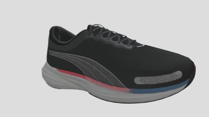 Puma Nitro Sneaker 3D Model