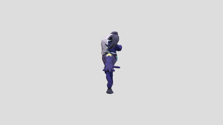 Charger Enemy - Rambo 3D Model