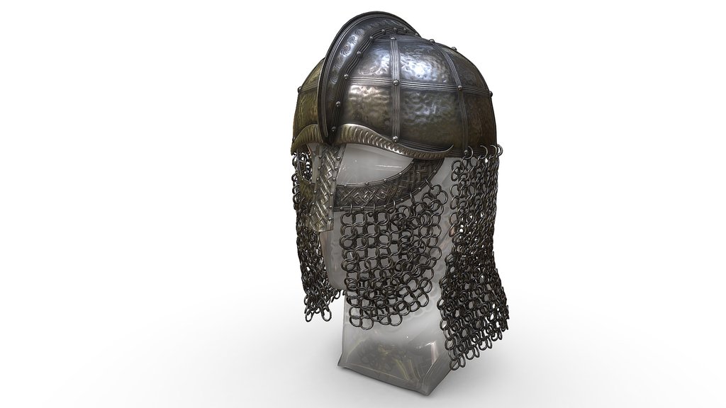 Early medieval nasal helmet
