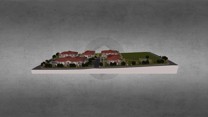 Jardin Secret à Neydens 3D Model