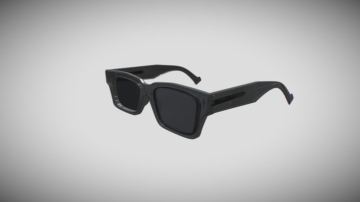Stylish Modern High Quality Sunglasses 3D Model