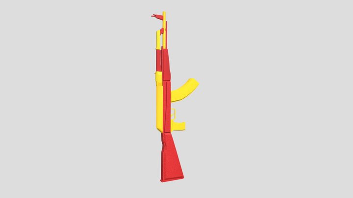 AK47 3D Model
