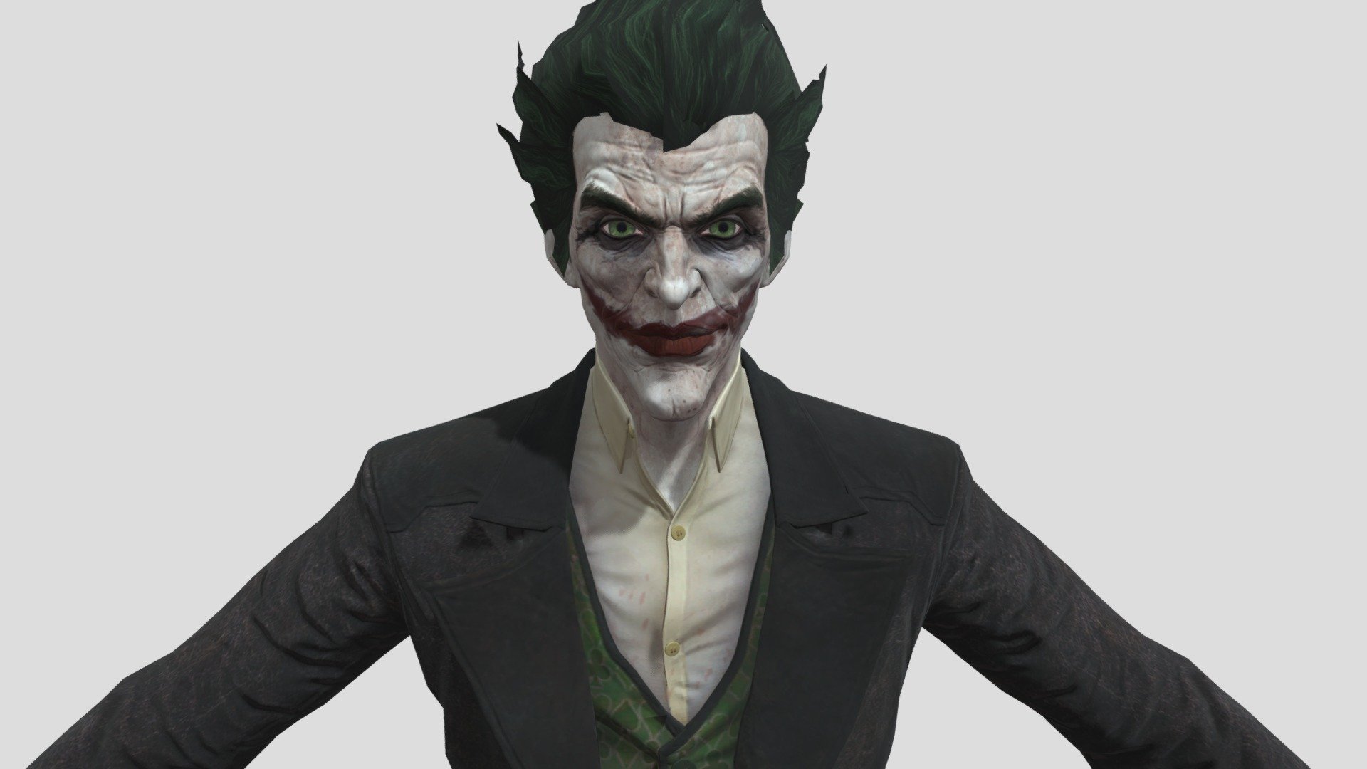 Batman Arkham Origins: Joker - Free 3D model by (@EWTube0)