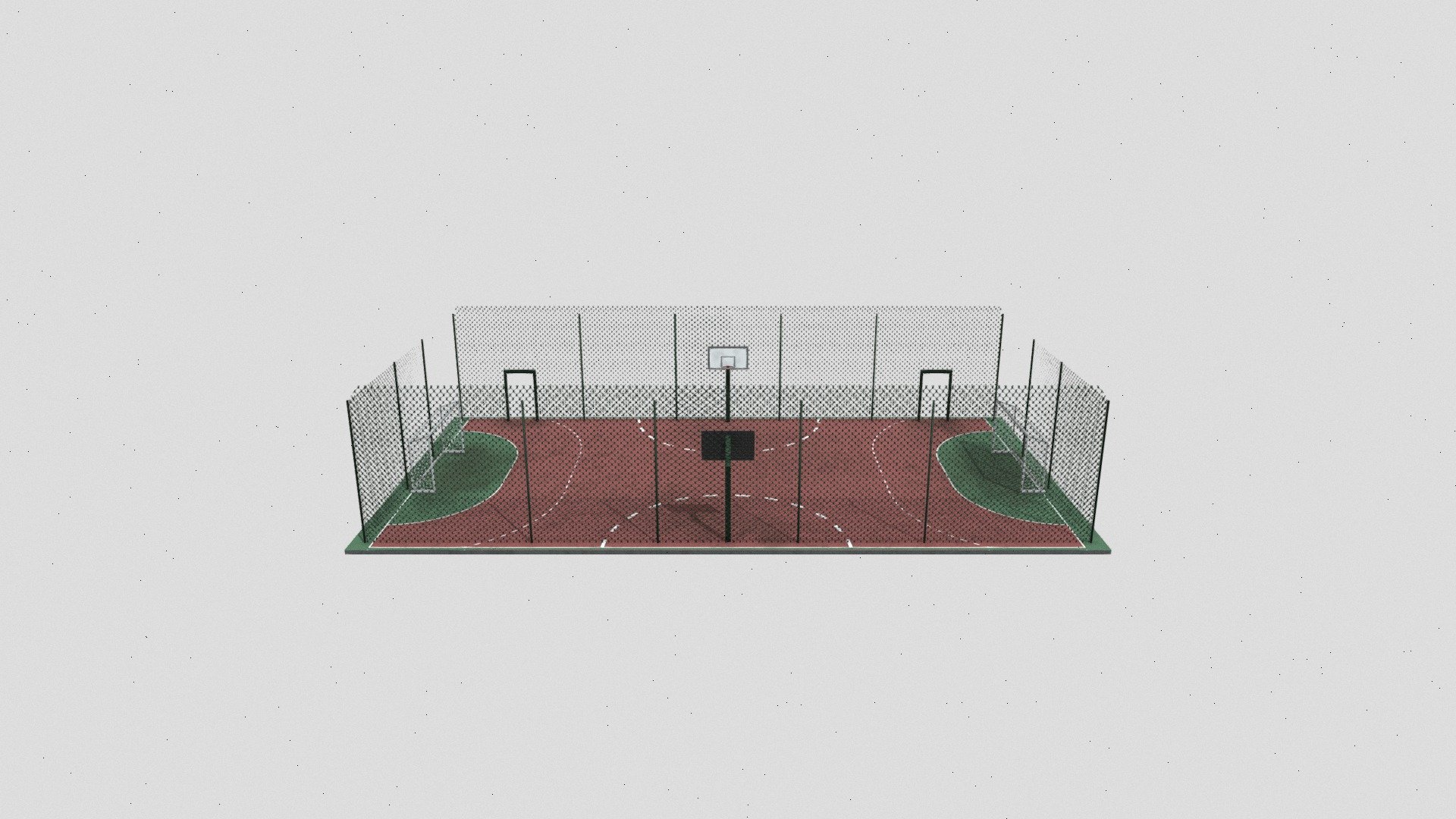 Sport court — Sketchfab embed 3D viewer