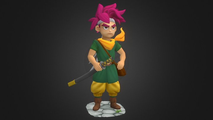 Swordsboy 3D Model