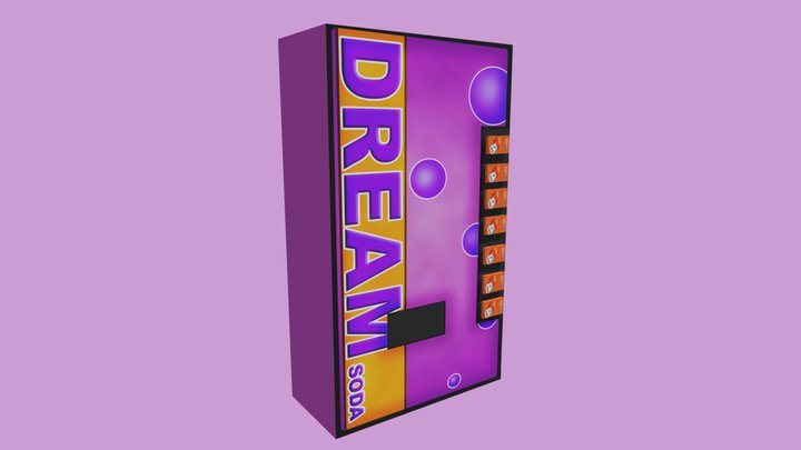 Vending Machine 3D Model