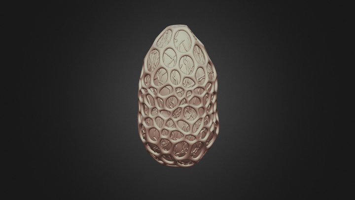 egg2 - 379,360 triangles 3D Model