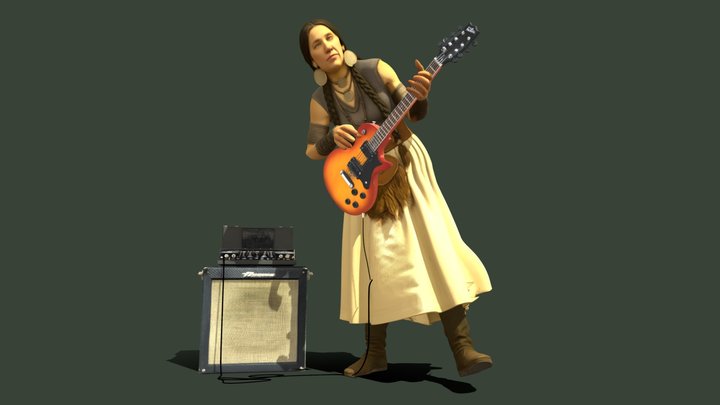 Cherokee- Heritage- Ampeg Flip Top – Kostenloses 3D-Modell STL