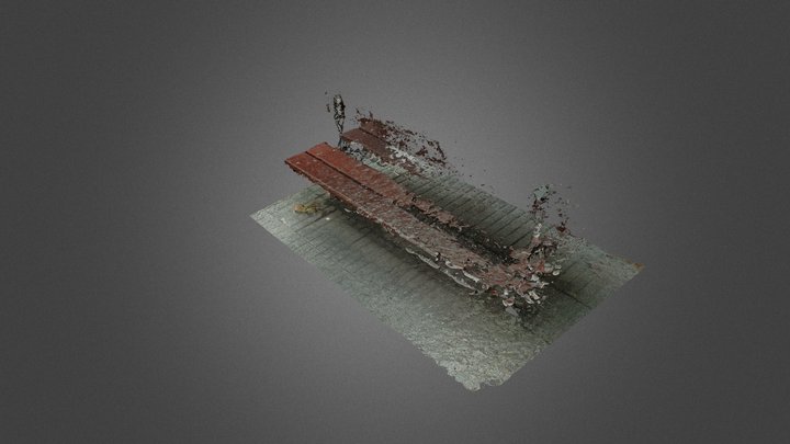 Banco Alameda de Gamon (Errenteria) 3D Model