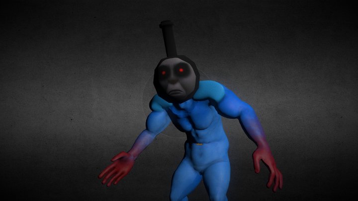 Thomas The Slender Engine Thomas BETTER DOWNLOAD 3D Model